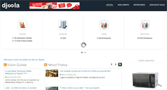 Desktop Screenshot of djoola.com